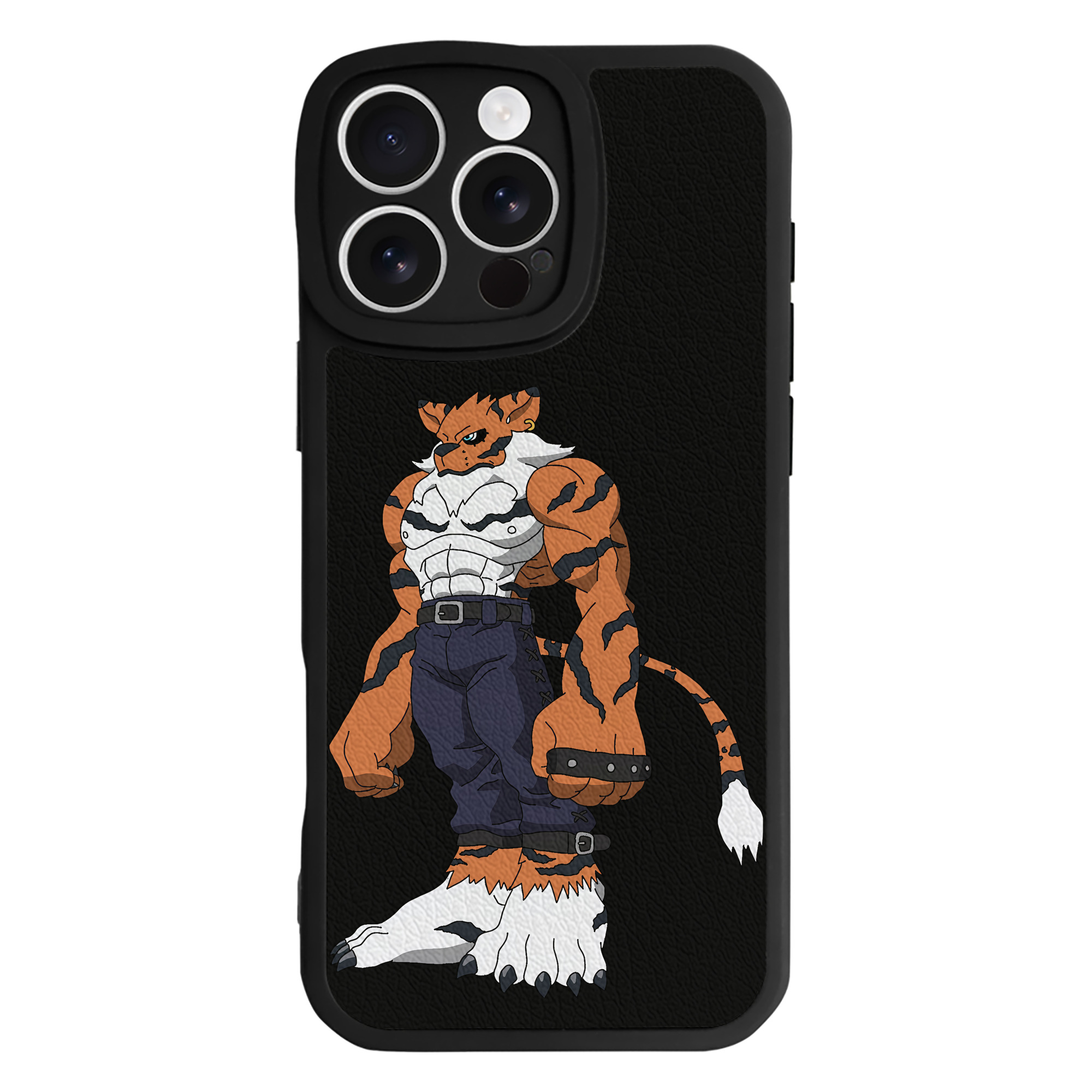 （画像用） Digimon デジタルモンスター/デジモン 【iPhone 16シリーズ対応】シリコンスマホケース（レザー調） 材質：シリコン